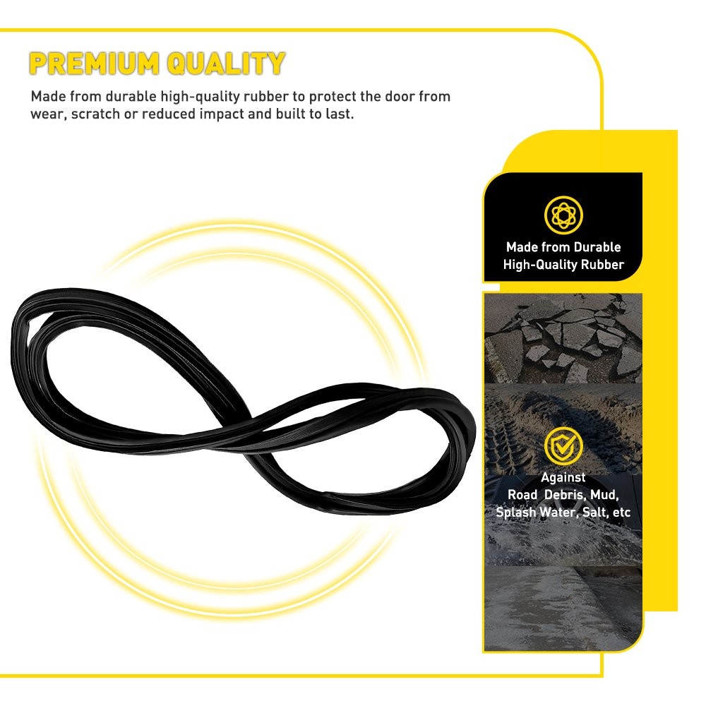 For Toyota Camry 2007-2011 Weatherstrip Trunk Lid Rubber Seal Rubber 64461-33070