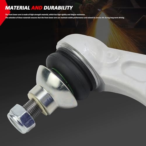 Front Left Right Lower Control Arm Set for Front Lower Swing Arm Straight L+R