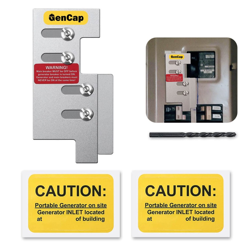 Generator Interlock Kit Compatible with Eaton Cutler Hammer CH-5 - Includes