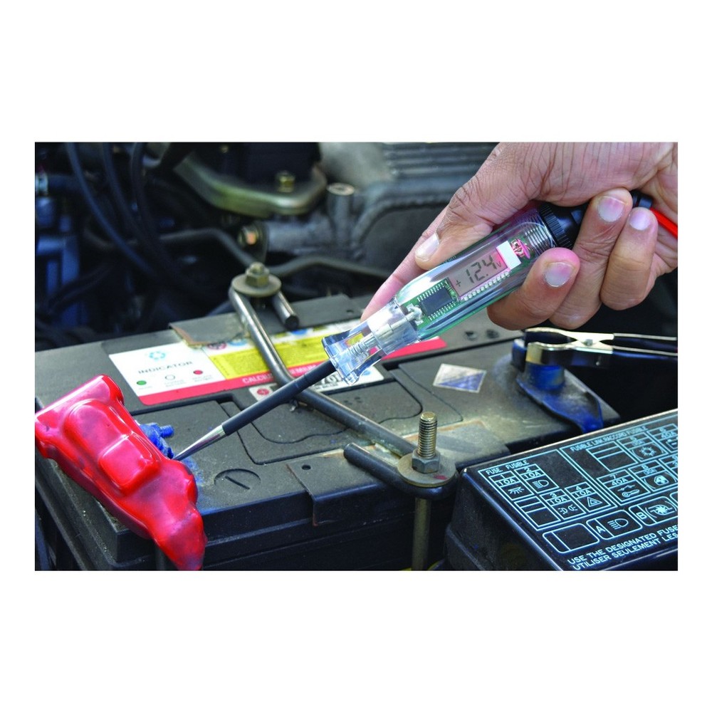 PK Tools Digital Circuit Tester 3 - 48v LCD Screen