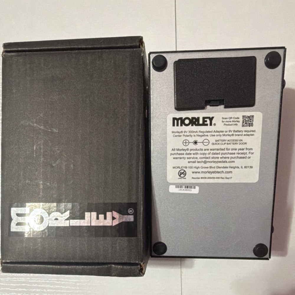 Morley Switchless Wah Guitar Pedal