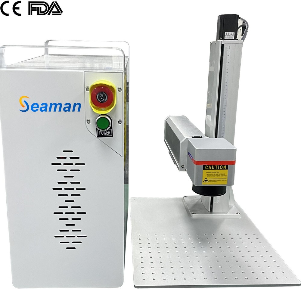 3D 100W RAYCUS Engraving Application Commercial Engraving Equipment ezcad3 FDA