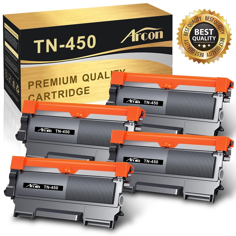 4 TN450 Toner Cartridge for Brother TN-450 TN420 MFC-7360N 7860DW HL-2270DW 2240