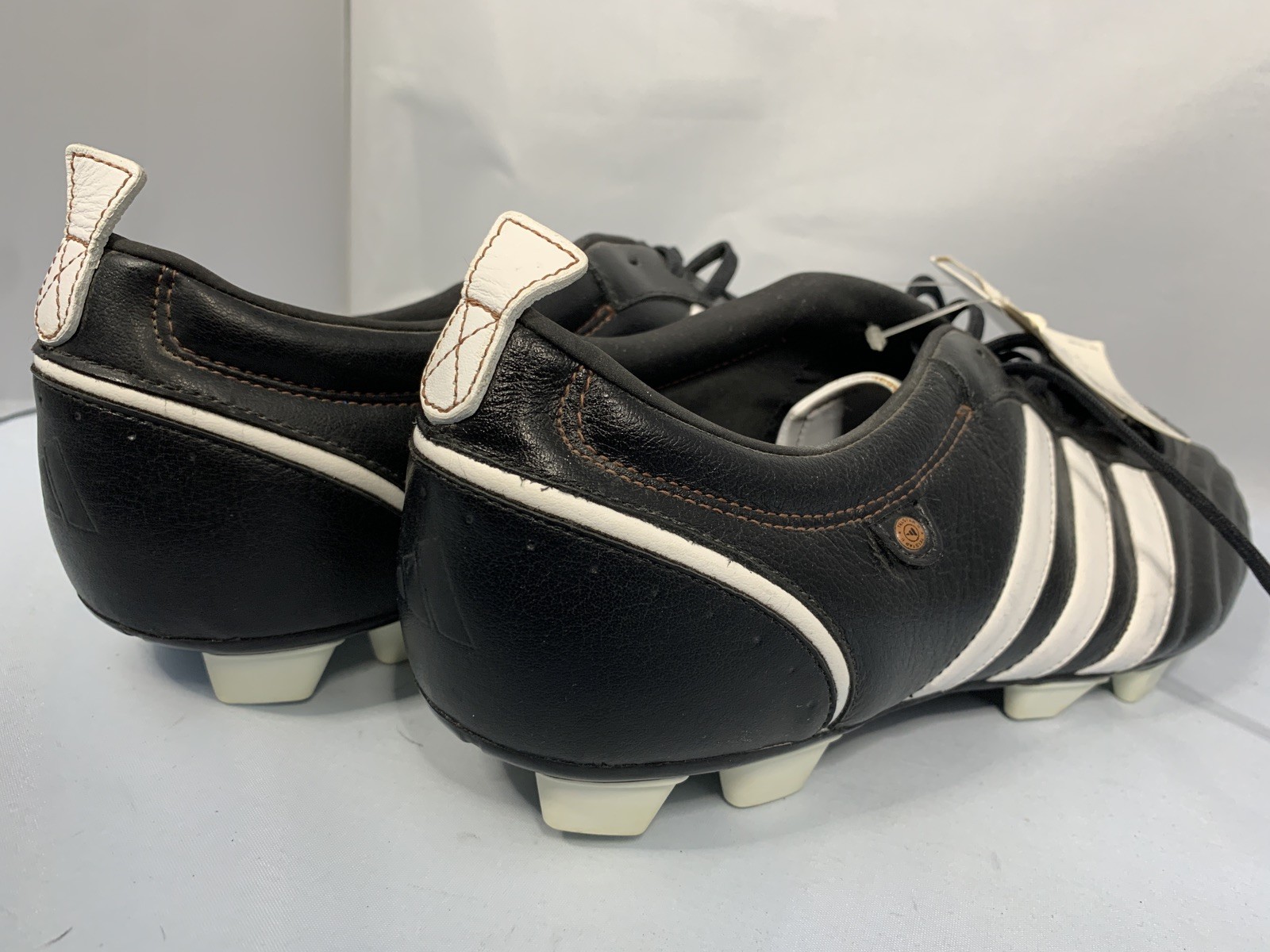 Adidas AdiPure Telstar II FG US 12.5 Black boots Cleats mens Football/Soccer