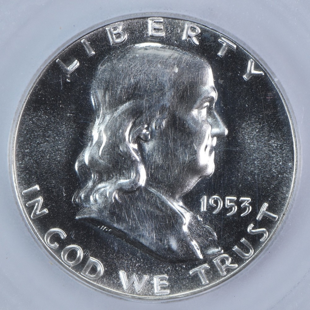 1953 Franklin Half Dollar PR66 ICG
