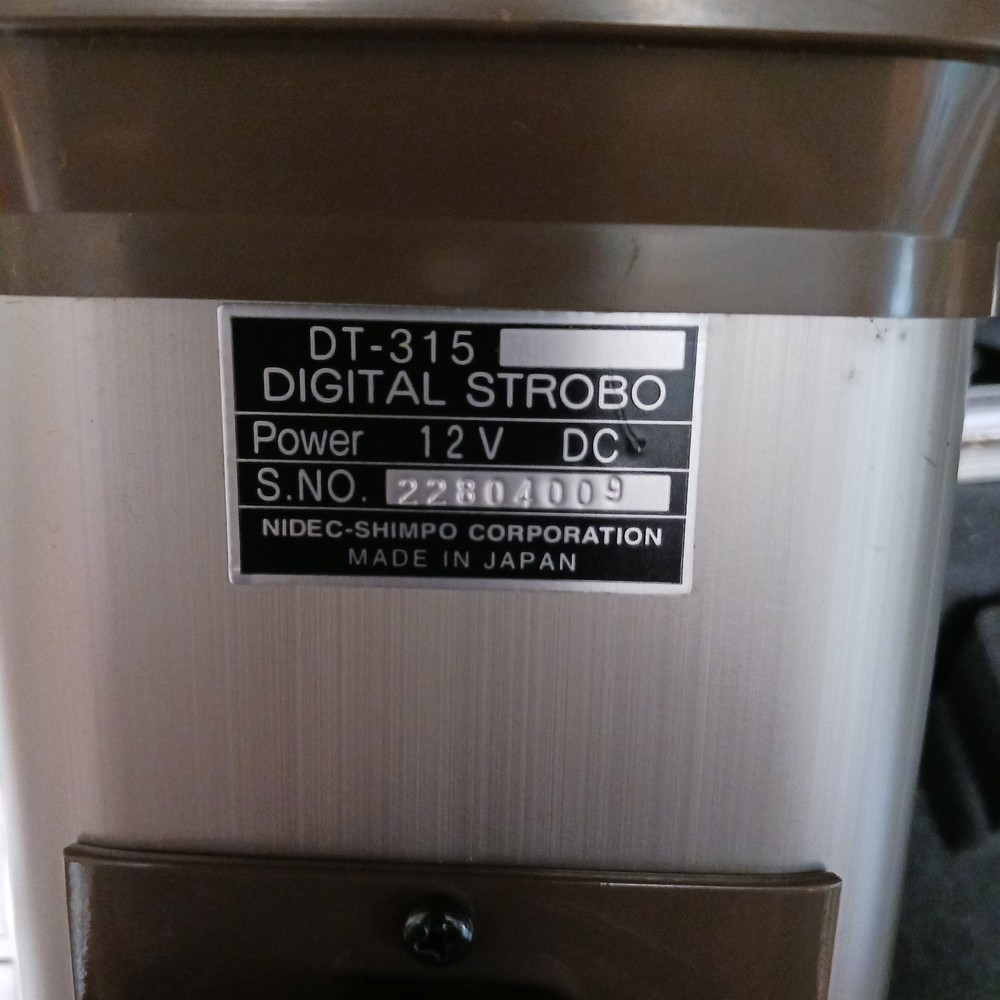 Shimpo Instruments Stroboscope/Digital Tachometer Model DT-315
