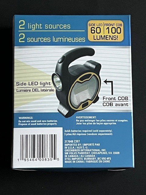 COB LED Portable Work Light