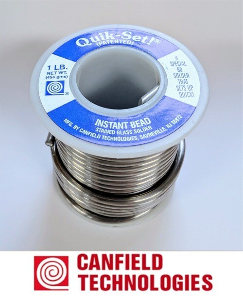 1 lb Canfield Quik-Set Solder Quick-Set - Liquid to Solid Instantly -Made in USA
