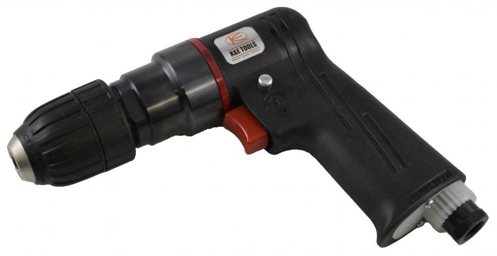 K&E Tools 3/8" Reversible Air Drill