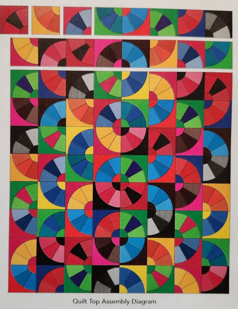 "Graphix" Quilt Pattern from 2011 Magazine Intermediate