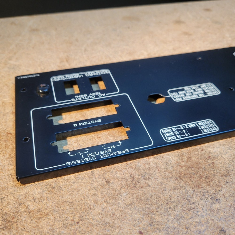 Marantz SR-2000 Back Plate