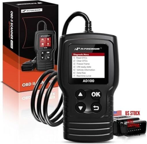 Universal OBD2 Scanner Tool - Car Code Basic Scan Tool AD100