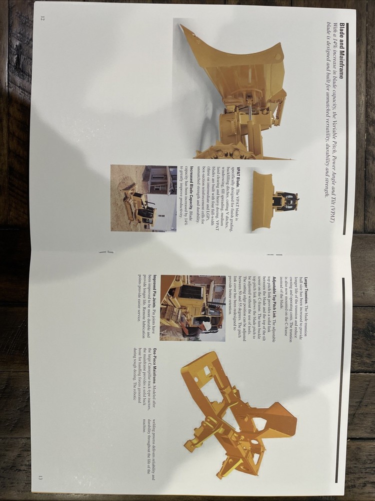 Caterpillar D3G Brochure ‘01