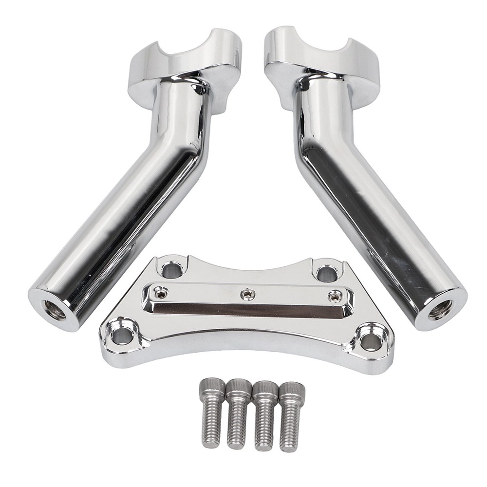 6" Pullback Handlebar Riser 1" Top Clamp For Harley Dyna Forty Eight Low Rider