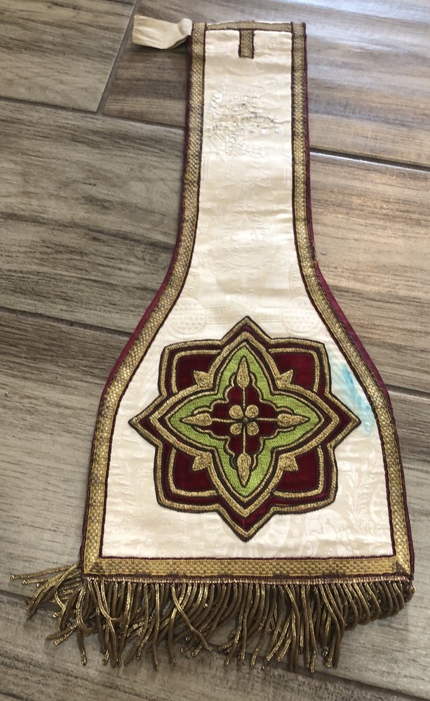 Catholic Church White Maniple