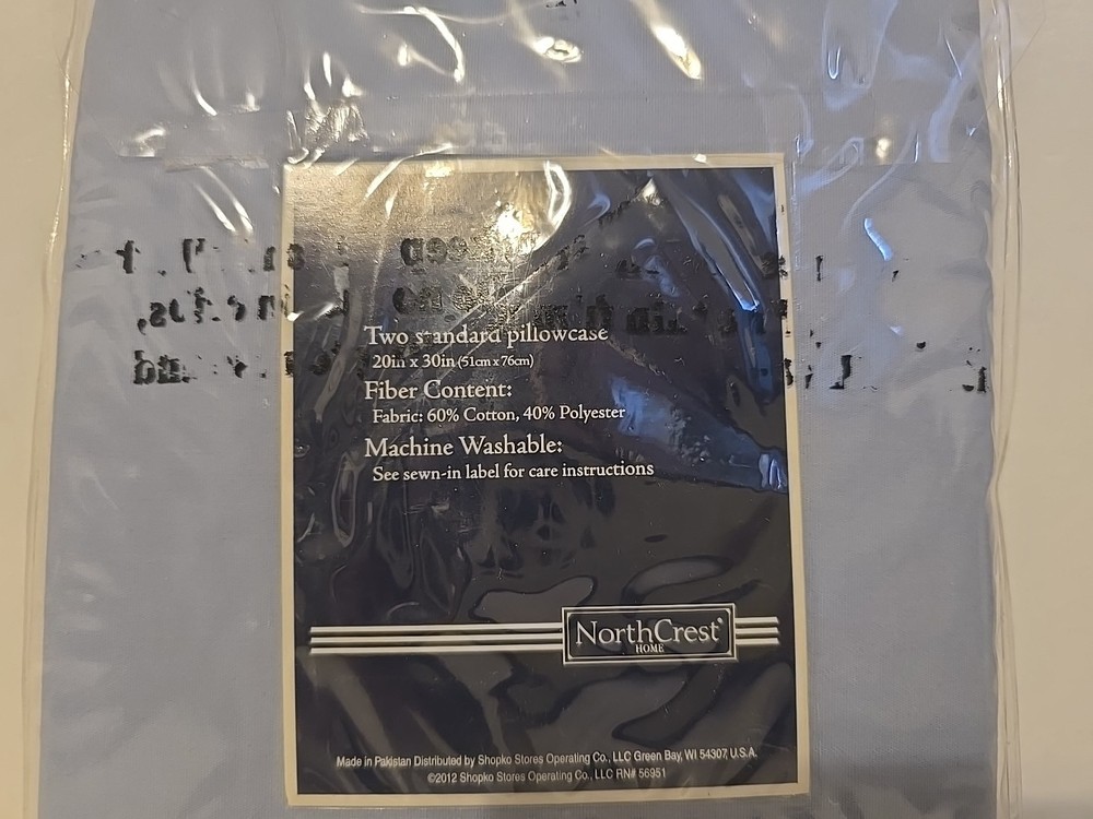 Northcrest Extra Soft Pillowcases Standard - 2 count