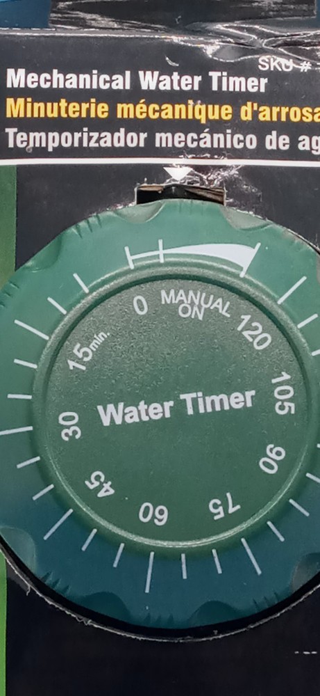 Mintcraft Mechanical Water Timer #752-5215
