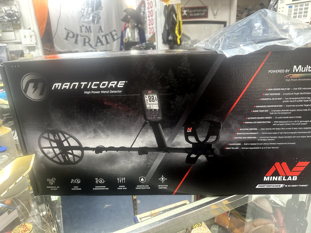 Minelab Manticore Metal Detector PN: 3228-0200