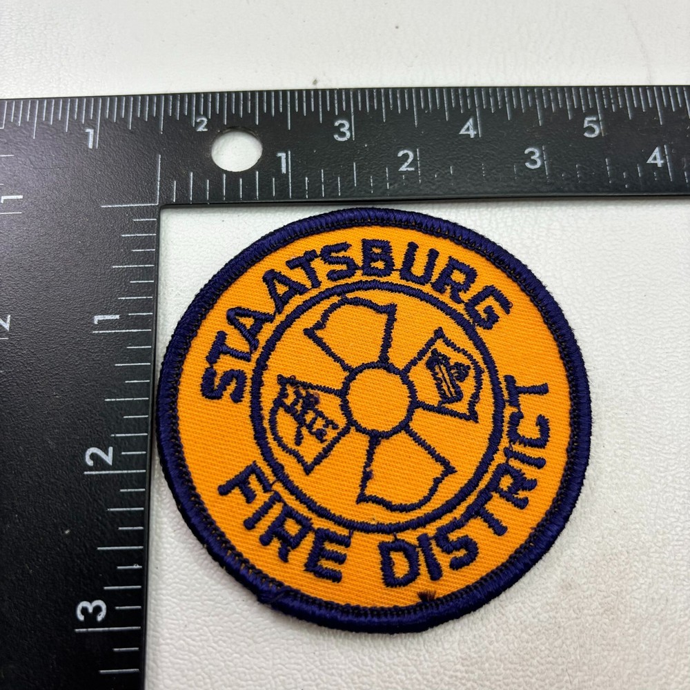 STAATSBURG FIRE DISTRICT Patch (Firefighter) 441P