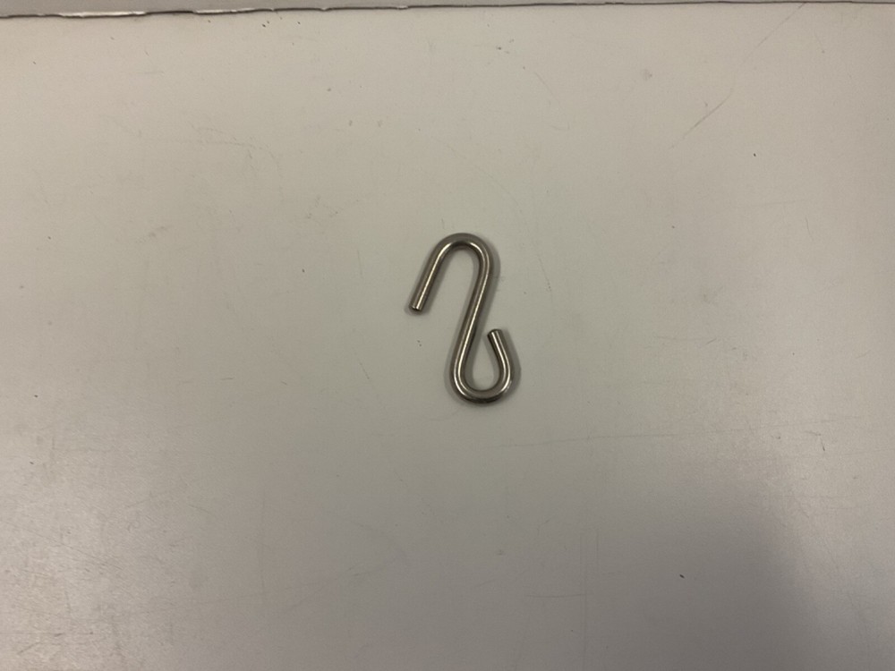 Stainless Steel 2-3/4"L Cunningham Hook