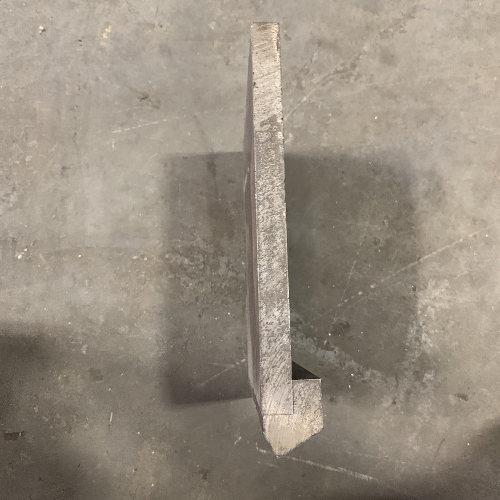 8.5” V Punch For Press Brake Tooling Used Die