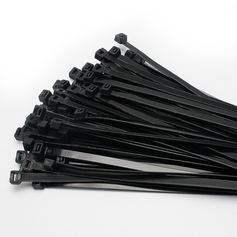 Nylon Cable Ties / Zip Wraps Long Short Thick Thin Narrow Small Fastener Black