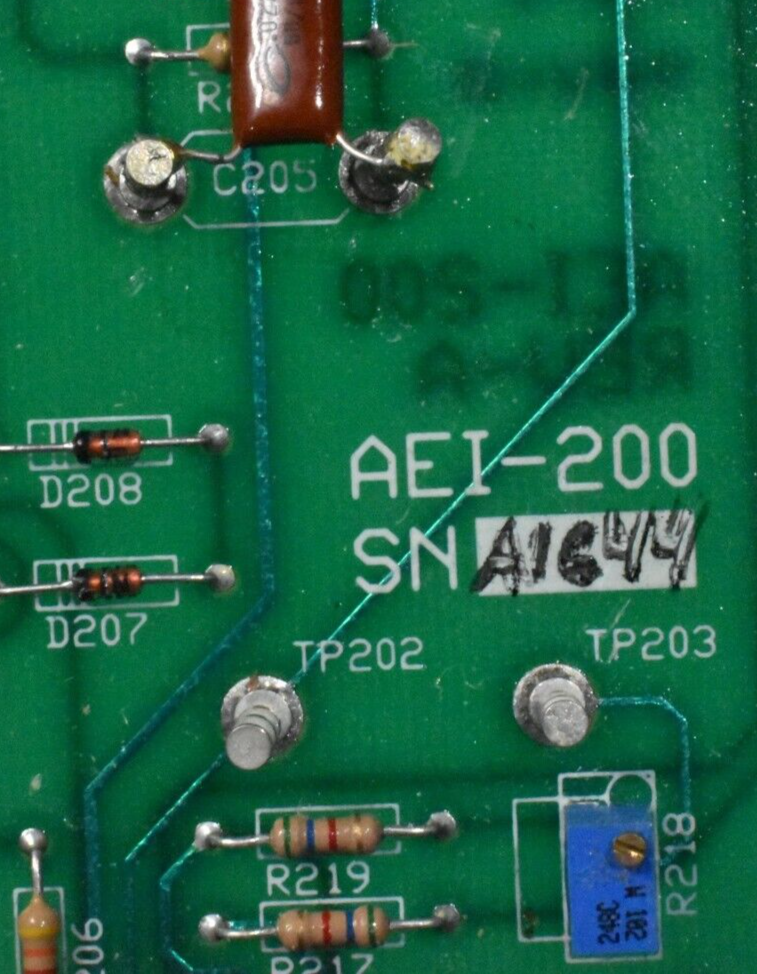 AEI-200 Control PC Board USED