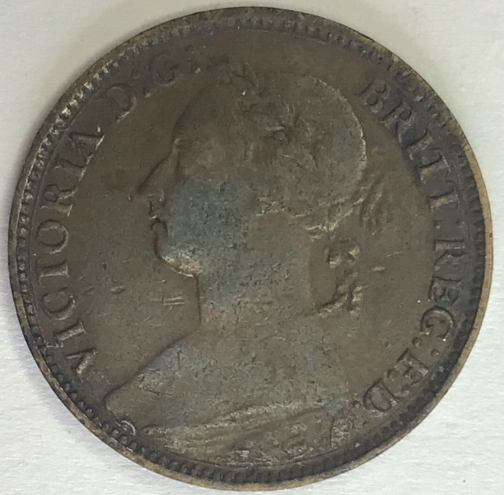 United Kingdom 1883 one farthing