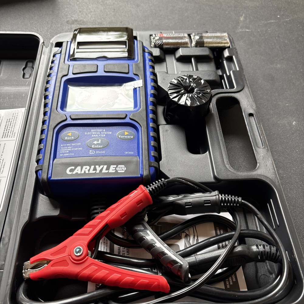Carlyle by NAPA Tools & Equipment Battery & Electrical System Analyzer CBT2000