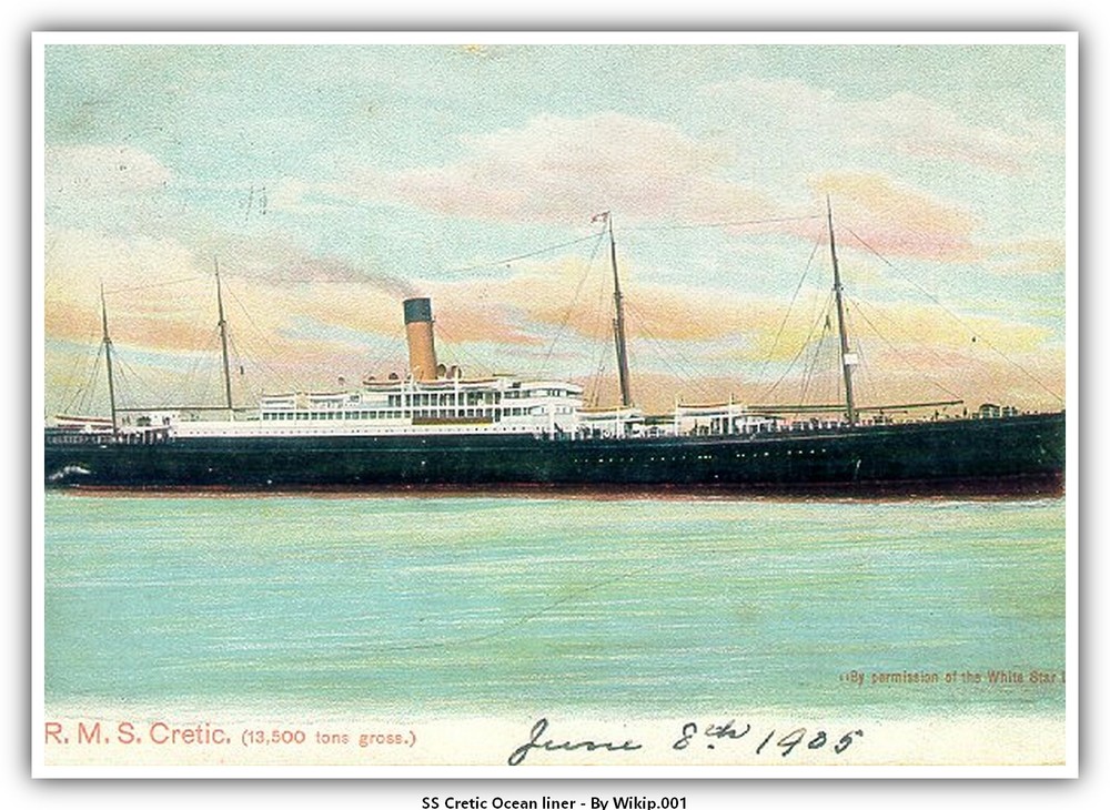 SS Cretic Ocean liner
