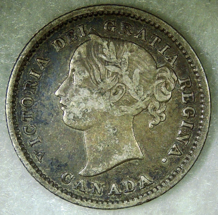 1870 Canada Ten Cent 10