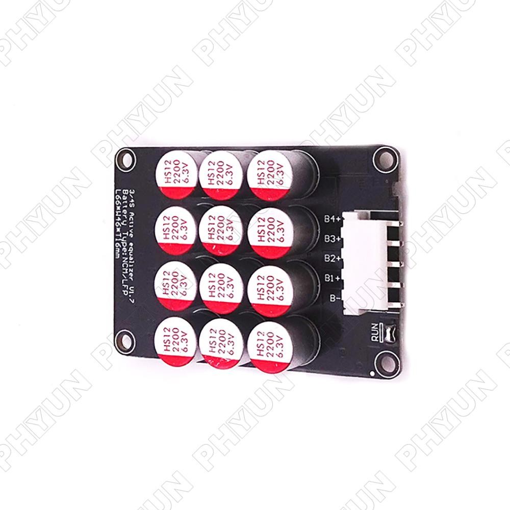 1.8V-4.5V Capacitive Active-Balancer 4S Active Balancing Equaliser Board Li-ion