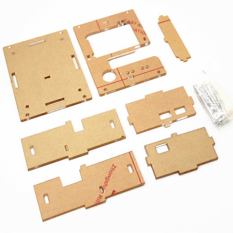 Component Tester Transistor Diode Capacitance ESR Meter Clear Case Cover Acrylic