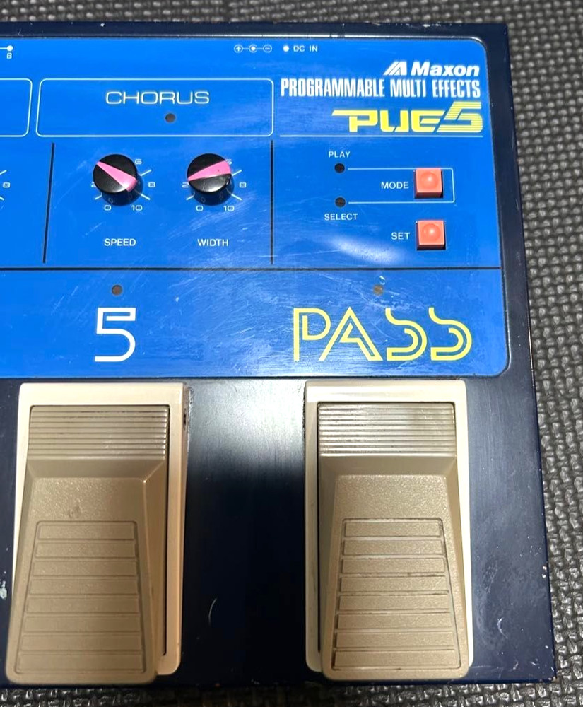 MAXON PUE5 Guitar Programmable Multi Effects Pedal