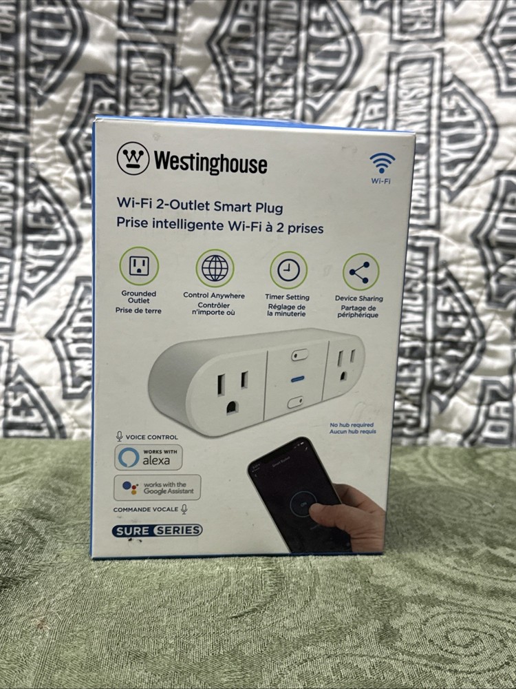 Alexa Wi-Fi Smart Sockets- 2-Outlet