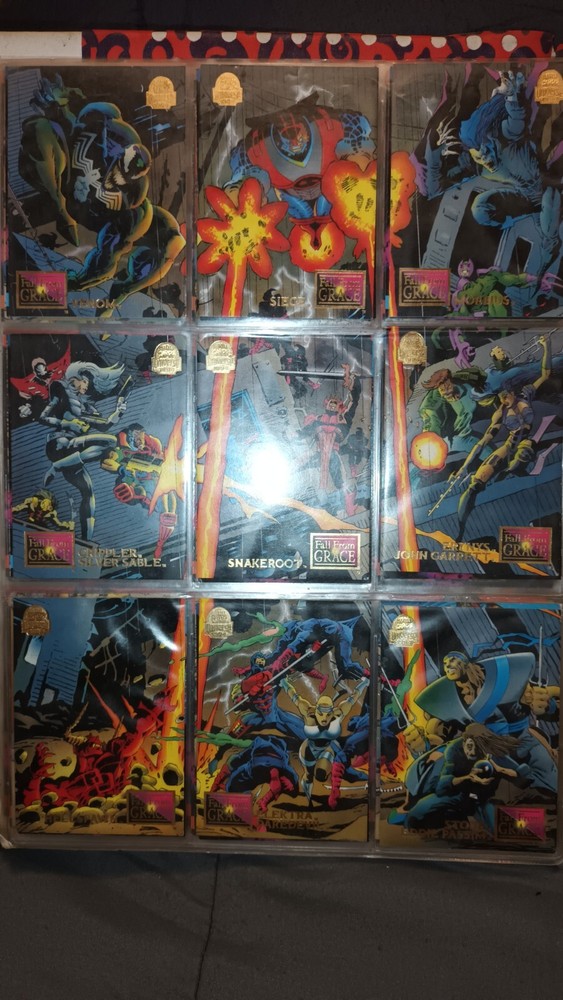 marvel universe cards 1994 complete set