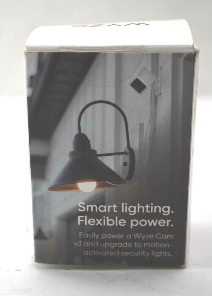 Wyze Security 5 Volt 30 Watt E26 Base Light Socket Power Adapter Add On Unit