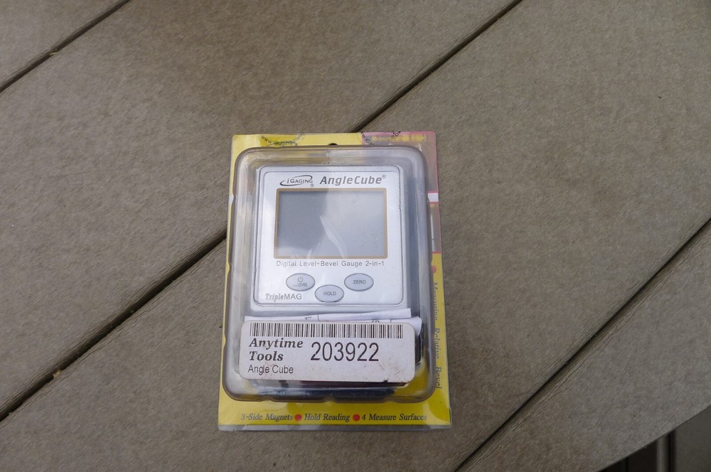 IGAGING ANGLE CUBE, DIGITAL LEVEL-BEVEL GAUGE