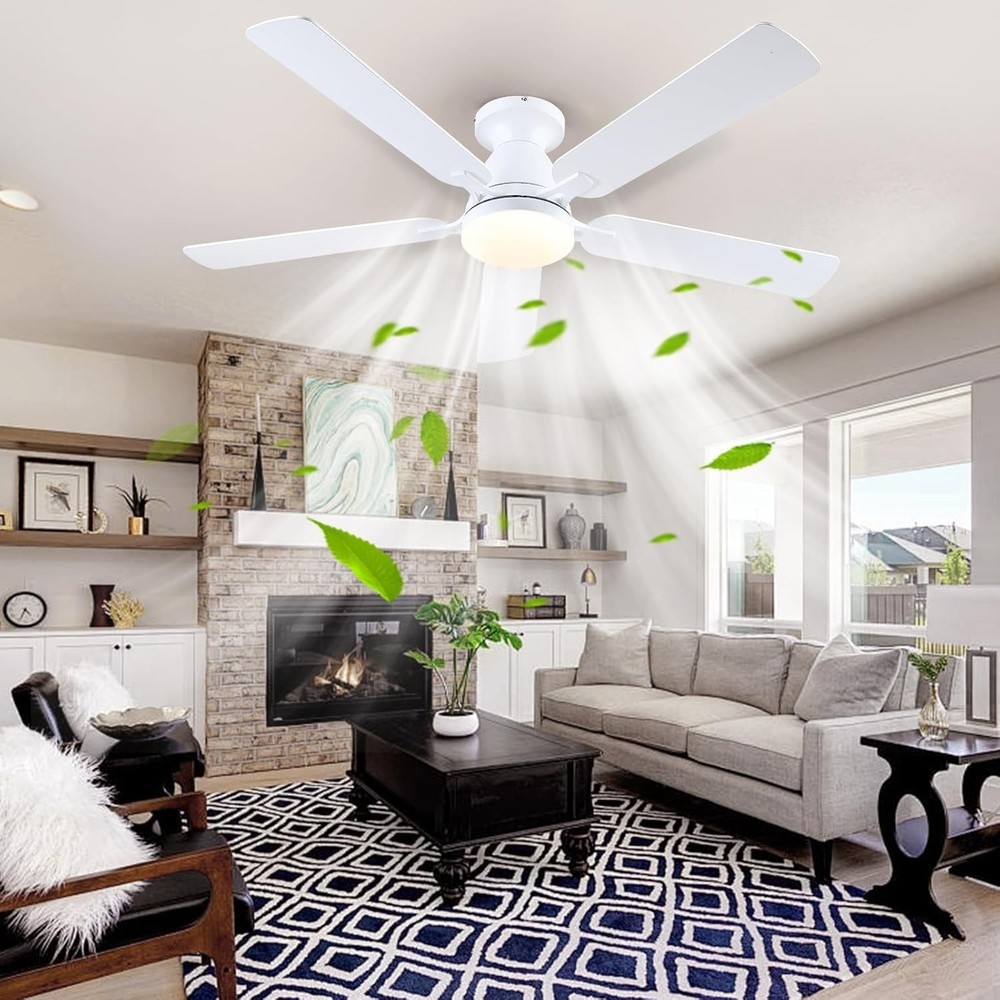 Sophisticated 56" Ceiling Fan with Dimmable LED Light and Stylish Remote Control