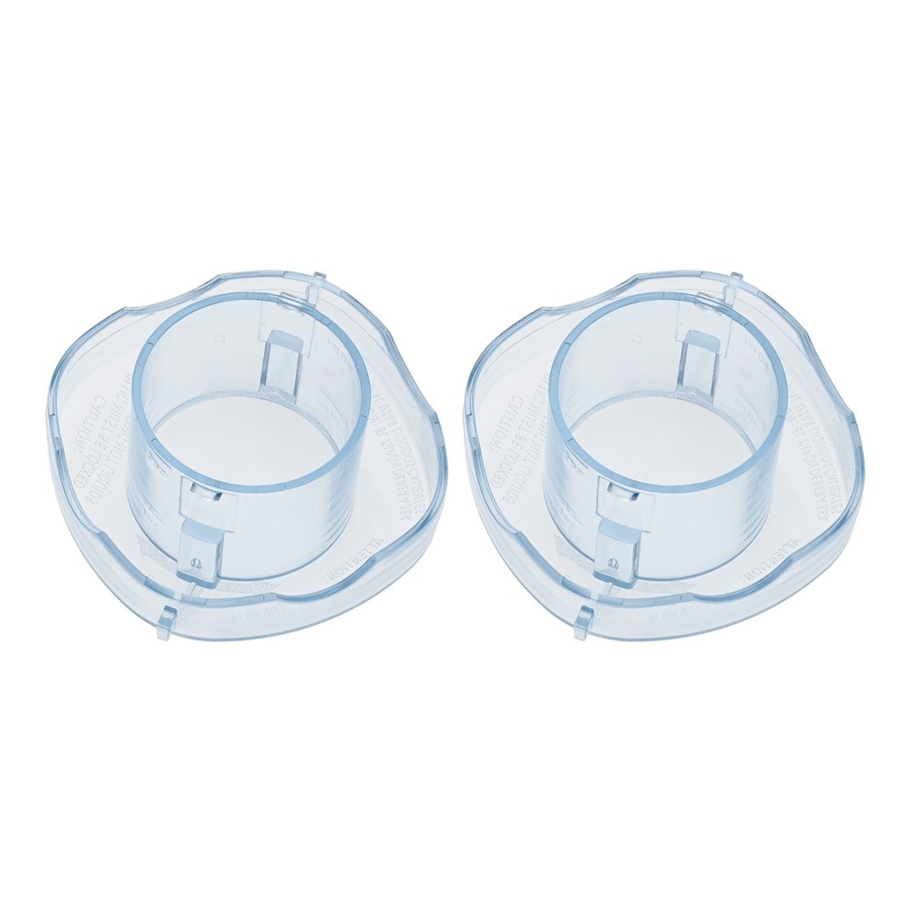 2PCS Lid Plug Blender Replacement For Vita-mix 64oz High Profile Container