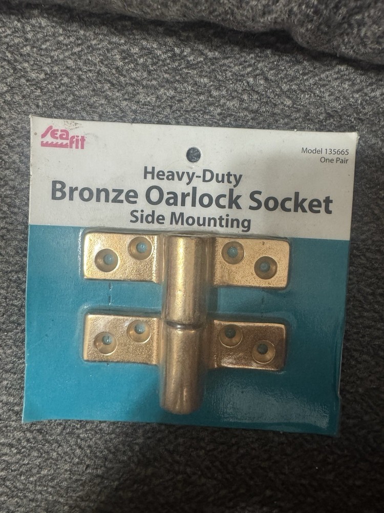 Seafit Heavy-Duty Bronze Oarlock Socket Set Side Mount And Top Mount