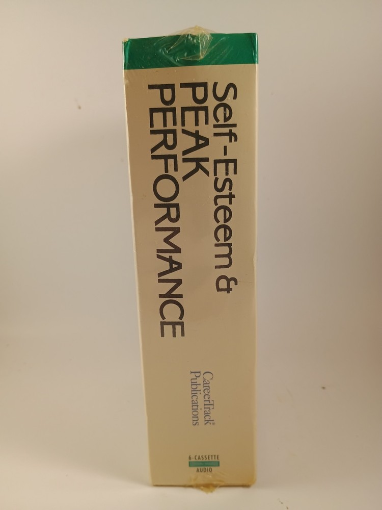 Self Esteem Peak Performance Jack Canfield 6 Audio Cassette Program