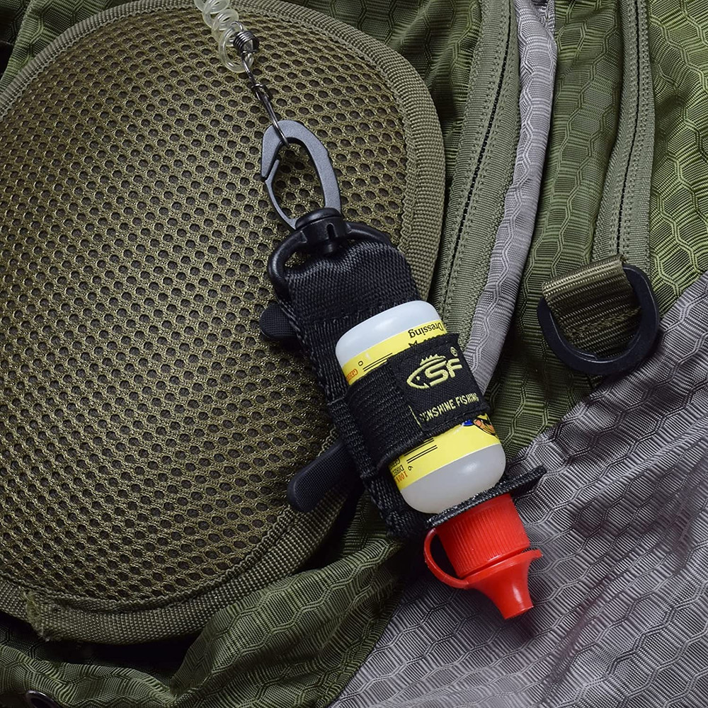 Fly Fishing Fly Floatant Bottle Holder 2 Pcs