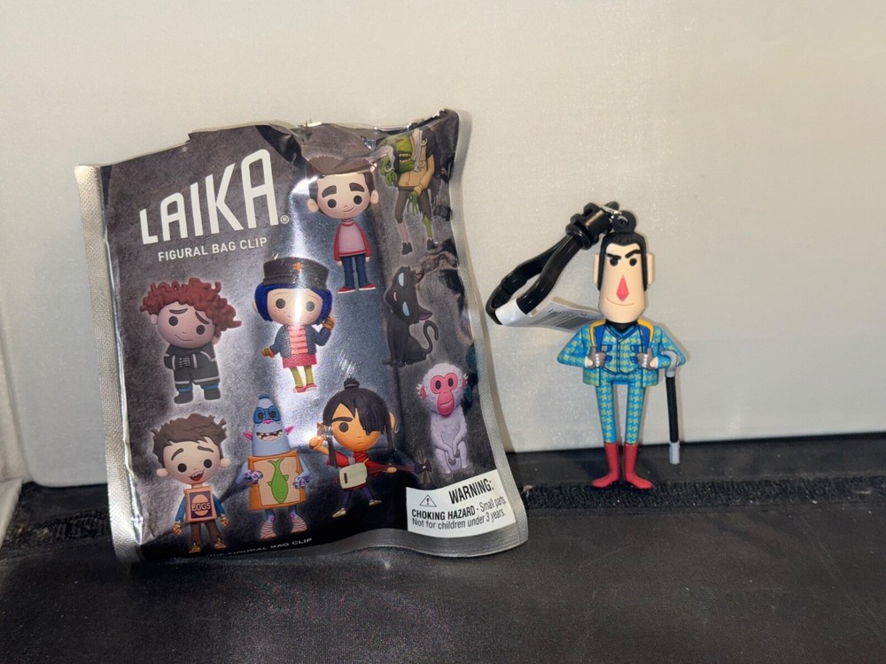 Monogram Laika Studios Missing Link Exclusive B Figural Foam Bag Clip Keychain