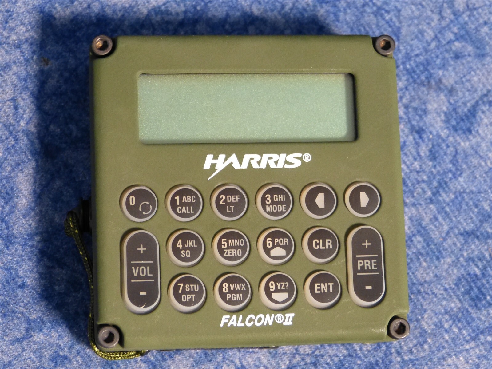 Harris Falcon II Military Radio Control Panel w Cable & Adapter 10511-1300-03