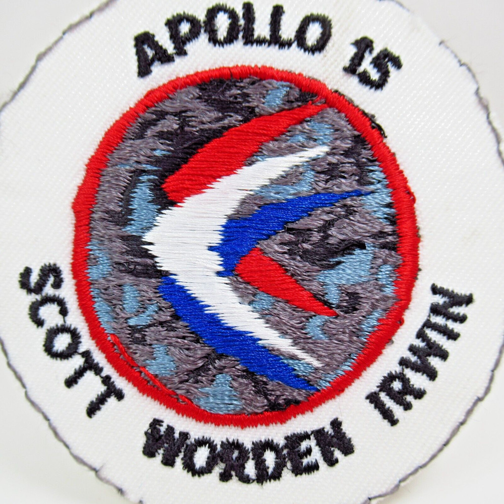 Apollo 15 NASA Mission Patch Moon Landing Space Program Vintage