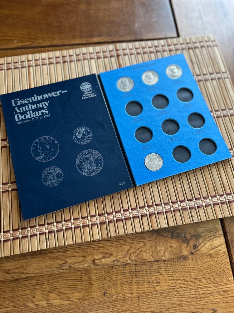 1971 - 1981 Eisenhower-Anthony Dollar Collection