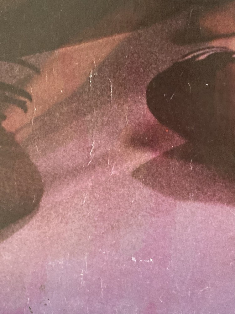 Cyndi Lauper 1984 Poster Funky Purple Z