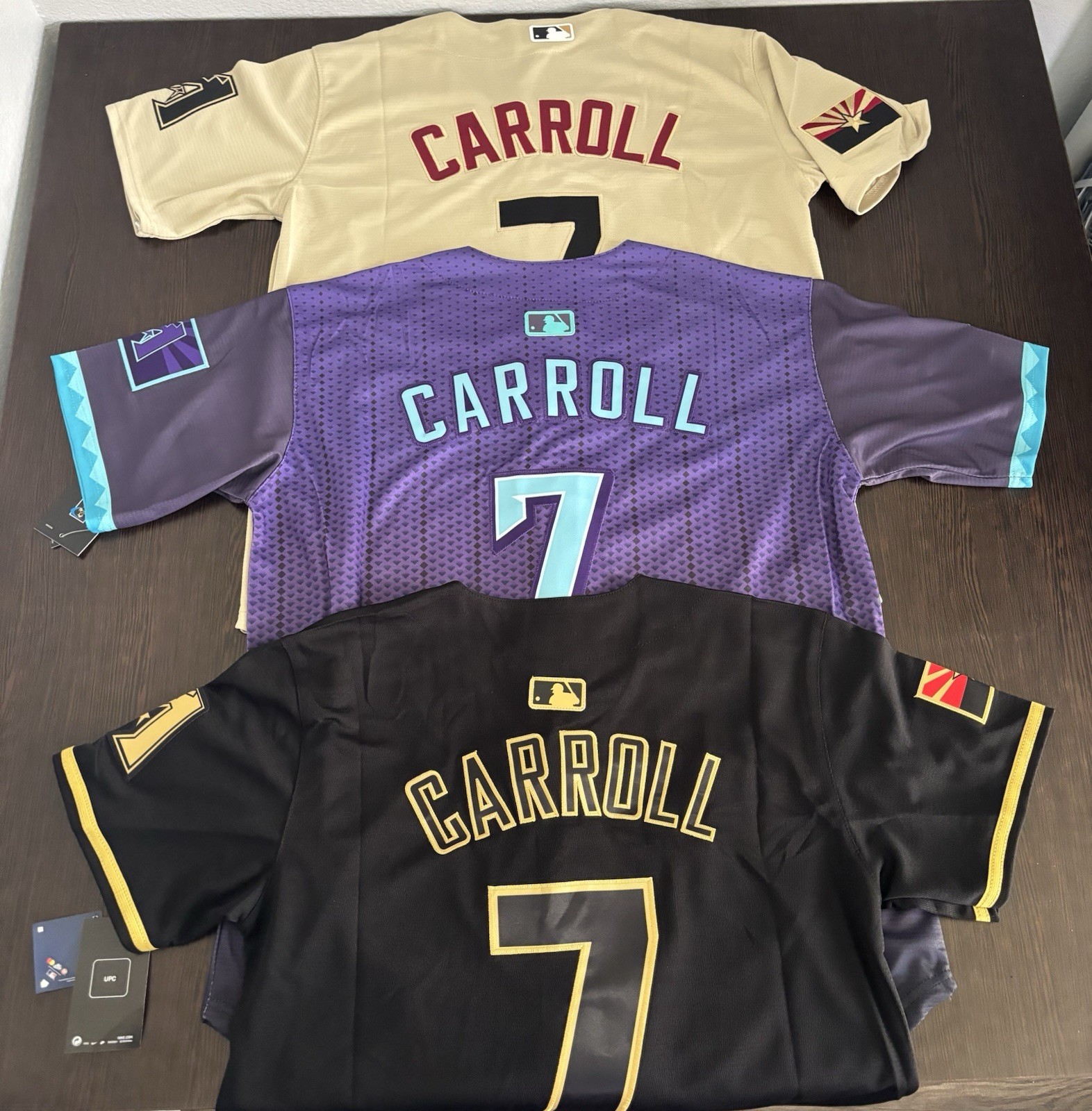 New Serpientes Corbin Carroll Arizona Diamondbacks All Size Jerseys! Ships fast!