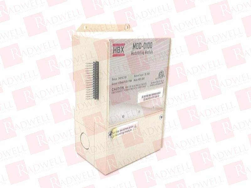 HBX CONTROL SYSTEMS MOD-0100 / MOD0100 (USED)